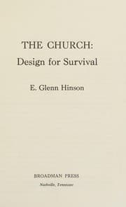 Tapa de The church: design for survival