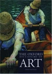 Tapa de The Oxford dictionary of art