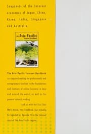 Tapa de The Asia-Pacific internet handbook