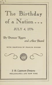 Tapa de The birthday of a nation, July 4, 1776