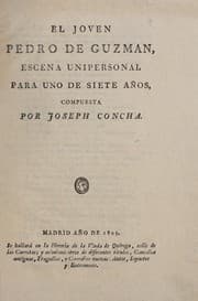 Tapa de El joven Pedro de Guzmán