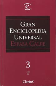Tapa de Gran Enciclopedia Universal Espasa Calpe. Número 3. AME ARI