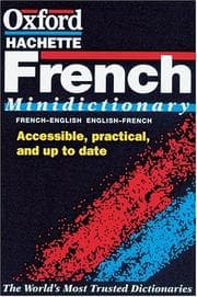 Tapa de The Oxford French minidictionary