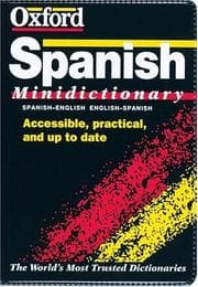 Tapa de The Oxford Spanish Minidictionary (Dictionary)