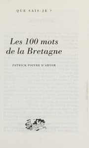 Tapa de Les 100 mots de la Bretagne