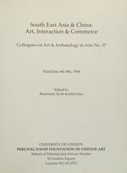 Tapa de South East Asia & China : art, interaction & commerce