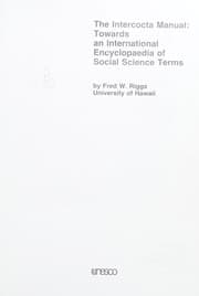 Tapa de The intercocta manual