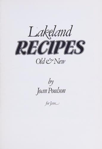 Tapa de Lakeland recipes