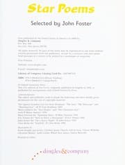 Tapa de Snow poems & star poems