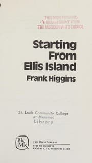 Tapa de Starting from Ellis Island