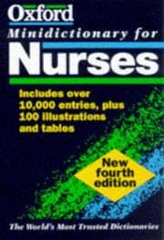 Tapa de Minidictionary for nurses