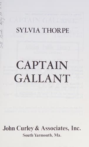 Tapa de Captain Gallant