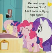 Tapa de Get Well Soon, Rainbow Dash : Book 5