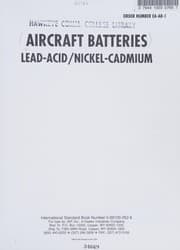 Tapa de Aircraft batteries