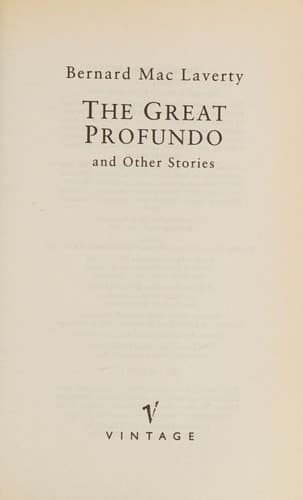 Tapa de The Great Profundo