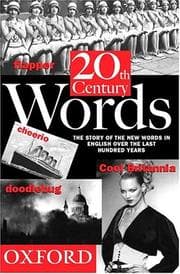 Tapa de Twentieth century words
