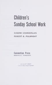 Tapa de Children's Sunday school work