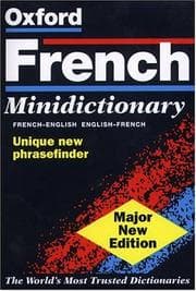 Tapa de The Oxford French minidictionary