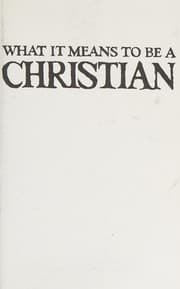 Tapa de What it means to be a Christian