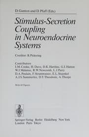 Tapa de Stimulus-secretion coupling in neuroendocrine systems