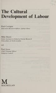 Tapa de The cultural development of labour