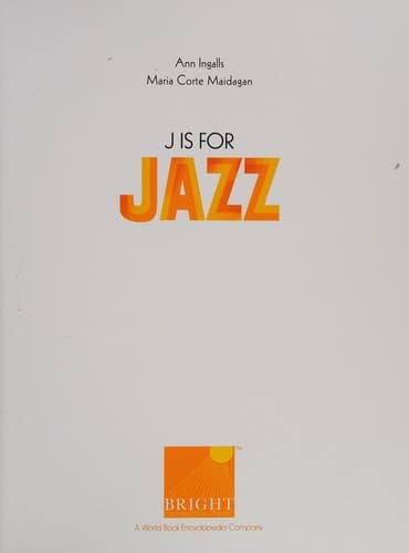 Tapa de J is for jazz