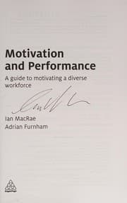 Tapa de Motivation and Performance