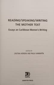 Tapa de Reading/Speaking/Writing the Mother Text