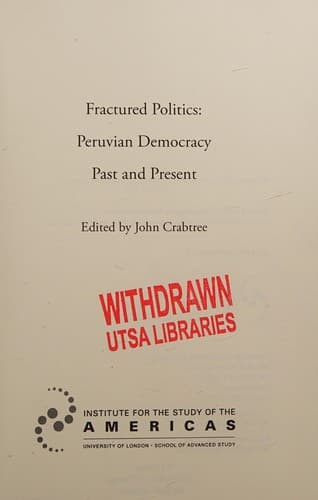 Tapa de Fractured Politics