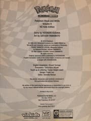 Tapa de Pokémon Black and White, Vol. 9