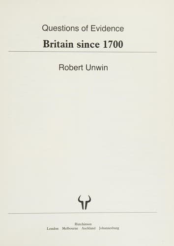 Tapa de Britainsince 1700