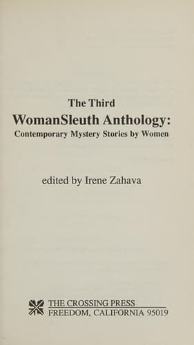 Tapa de The Third womansleuth anthology