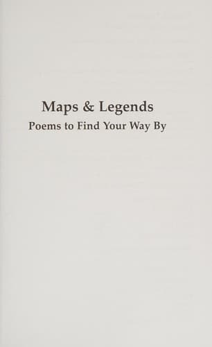 Tapa de Maps and Legends