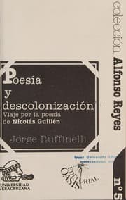 Tapa de Poesía y descolonización