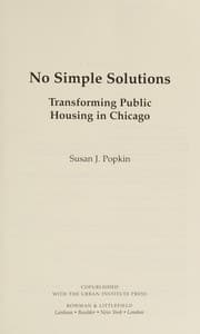 Tapa de No Simple Solution