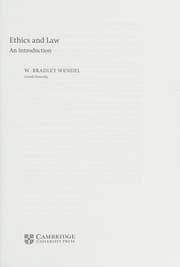 Tapa de Ethics and Law