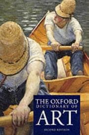 Tapa de The Oxford dictionary of art