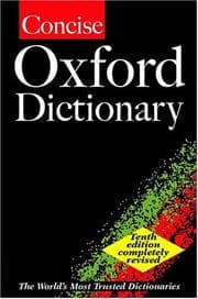 Tapa de Concise Oxford Dictionary