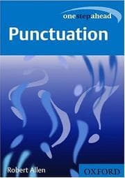 Tapa de Get Ahead in Punctuation (One Step Ahead)