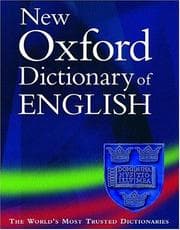 Tapa de The new Oxford dictionary of English