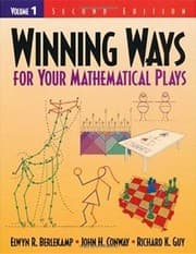 Tapa de Winning Ways for Your Mathematical Plays, 2nd Edition, Volume 1