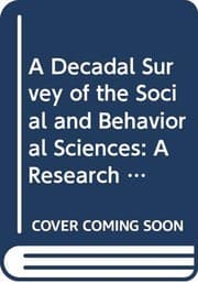 Tapa de Decadal Survey of the Social and Behavioral Sciences
