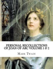 Tapa de Personal Recollections Of Joan Of Arc Volume 1 & 2