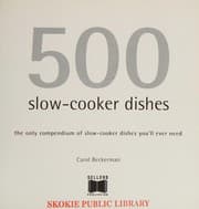 Tapa de 500 Slow-Cooker Dishes