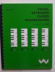 Tapa de Visual Keyboard Chord Progression Book 4