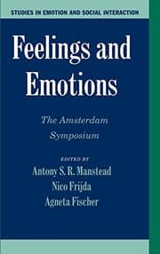Tapa de FEELINGS AND EMOTIONS: THE AMSTERDAM SYMPOSIUM; ED. BY ANTONY S.R. MANSTEAD