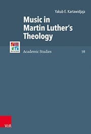 Tapa de Music in Martin Luther's Theology