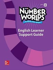 Tapa de Number Worlds, Level H English Learner Support Guide