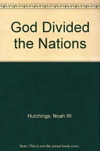 Tapa de God divided the nations
