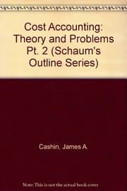 Tapa de Schaum's outline of theory and problems of cost accounting II